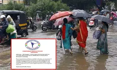 Big Alert: త్వరగా ఇళ్లకు వెళ్లిపోండి.. రెండోరోజూ ఉద్యోగులకు హైదరాబాద్ పోలీసుల అలర్ట్