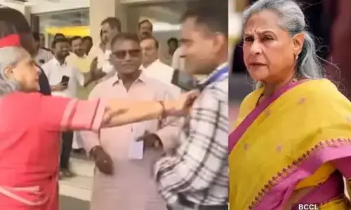 అభిమానిని తోసేసిన జయా బచ్చన్