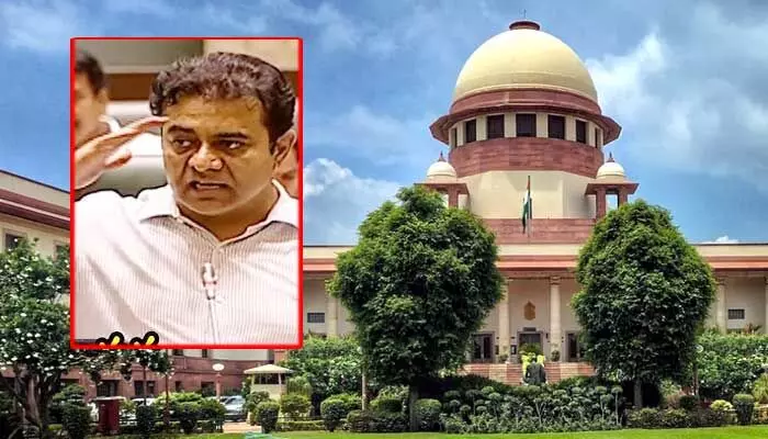 TG: గవర్నర్ కోటా ఎమ్మెల్సీల నియామకం రద్దు.. సుప్రీంకోర్టుకు సలాం చేసిన కేటీఆర్ TG: గవర్నర్ కోటా ఎమ్మెల్సీల నియామకం రద్దు.. సుప్రీంకోర్టుకు సలాం చేసిన కేటీఆర్