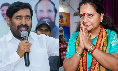 చాలారోజులకు ఎదురుపడ్డ కవిత-జగదీష్ రెడ్డి.. ఎలా పారిపోయాడంటే?