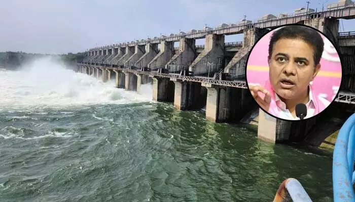 KTR: డేంజర్లో సింగూర్ డ్యామ్.. ప్రాజెక్టులపై కేటీఆర్ ఆసక్తికర ట్వీట్ KTR: డేంజర్లో సింగూర్ డ్యామ్.. ప్రాజెక్టులపై కేటీఆర్ ఆసక్తికర ట్వీట్