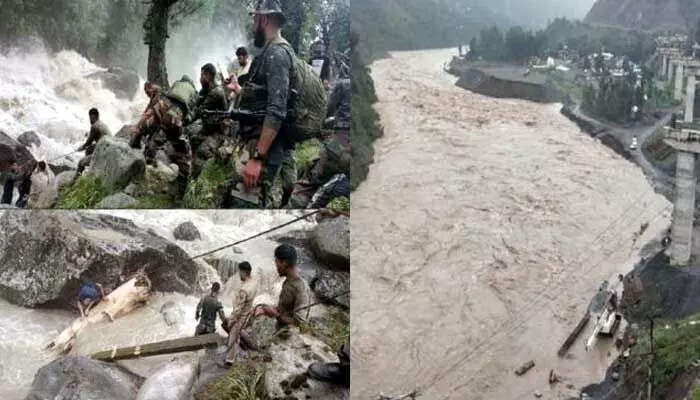Cloud Burst: 12 మంది మృతి.. యాత్రను నిలిపేసిన అధికారులు Cloud Burst: 12 మంది మృతి.. యాత్రను నిలిపేసిన అధికారులు