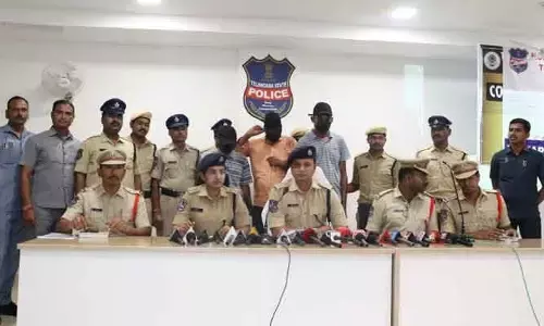 అంతర్ రాష్ట్ర దొంగల ముఠా సభ్యుల అరెస్టు