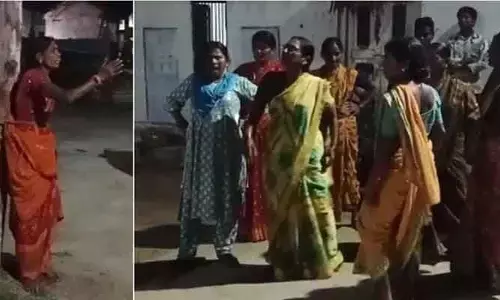 మంత్రాల నెపంతో దాడి.. చెట్టుకు కట్టేసి చితకబాదిన వైనం