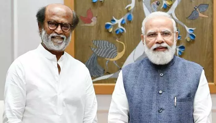 ప్రధాని మోడీని కలిసిన సూపర్ స్టార్ రజినీకాంత్ ప్రధాని మోడీని కలిసిన సూపర్ స్టార్ రజినీకాంత్