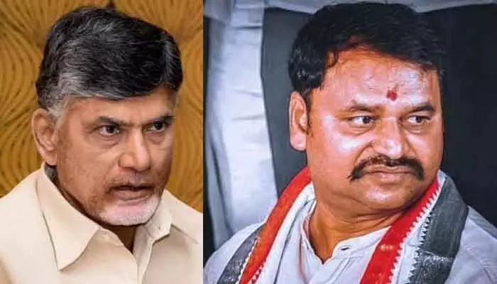 తెలుగు రాష్ట్రాలు రెండు కళ్లన్నావు ఏమాయె.. చంద్రబాబుకు MLC అద్దంకి కౌంటర్ తెలుగు రాష్ట్రాలు రెండు కళ్లన్నావు ఏమాయె.. చంద్రబాబుకు MLC అద్దంకి కౌంటర్