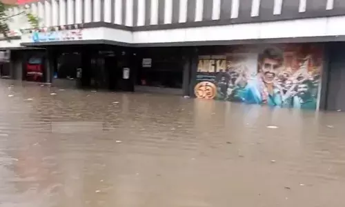 థియేటర్‌లోకి వరద నీరు.. రజినీకాంత్ సినిమా ప్రదర్శన నిలిపివేత.. ఆదిలాబాద్‌లో ఘటన