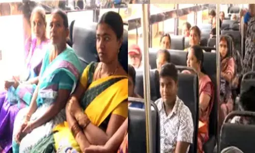 Free Bus Scheme: కడప మహిళల కళ్లల్లో ఆనందం