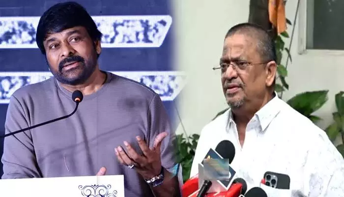 Tollywood: రెండ్రోజుల్లో కార్మికుల సమస్య పరిష్కారం.. చిరంజీవితో నిర్మాత సి. కల్యాణ్ కీలక భేటీ Tollywood: రెండ్రోజుల్లో కార్మికుల సమస్య పరిష్కారం.. చిరంజీవితో నిర్మాత సి. కల్యాణ్ కీలక భేటీ