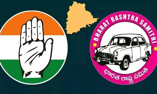 స్థానిక ఎన్నికల వేళ కాంగ్రెస్ నేతల్లో కొత్త టెన్షన్.. అదును చూసి వారిని రెచ్చగొడుతున్న బీఆర్ఎస్!