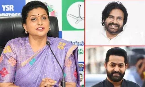 జూనియర్ ఎన్టీఆర్‌కు సపోర్ట్ చేస్తూ.. పవన్ కల్యాణ్‌ సినిమాపై రోజా విమర్శలు