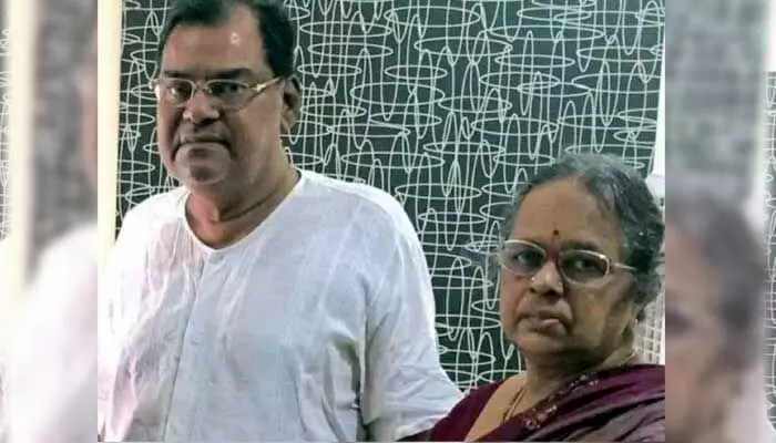 భర్త మరణాన్ని తట్టుకోలేక కోటా శ్రీనివాస రావు సతీమణి మృతి భర్త మరణాన్ని తట్టుకోలేక కోటా శ్రీనివాస రావు సతీమణి మృతి