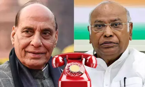 ఉపరాష్ట్రపతి ఎన్నిక ఏకగ్రీవం..! మల్లికార్జున ఖర్గేకు రాజ్‌నాథ్ సింగ్ ఫోన్