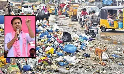 KTR: ఇదొక చెత్త సర్కారు! పట్టణాలు కంపుకొడుతుంటే..? కేటీఆర్ ఆసక్తికర ట్వీట్