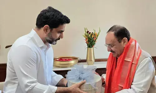 కేంద్రమంత్రి జేపీ నడ్డాతో నారా లోకేష్ భేటీ.. రాష్ట్రానికి కీలక హామీ