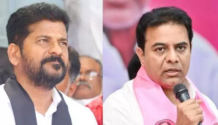 ‘ముక్కు నేలకు రాసి సారీ చెప్పు’.. CM రేవంత్పై కేటీఆర్ ఘాటు వ్యాఖ్యలు ‘ముక్కు నేలకు రాసి సారీ చెప్పు’.. CM రేవంత్పై కేటీఆర్ ఘాటు వ్యాఖ్యలు