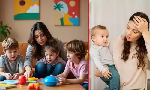 Mothers stress : ముగ్గురు పిల్లలా..? వామ్మో.. వేగలేం బాబోయ్..!
