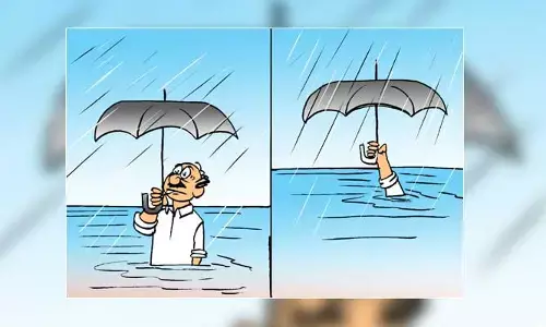 Disha Cartoon: బీభత్సం సృష్టిస్తున్న వరదలు