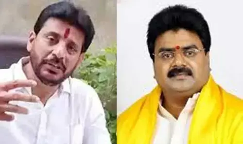 కూన రవికి.. దువ్వాడ మద్దతు!