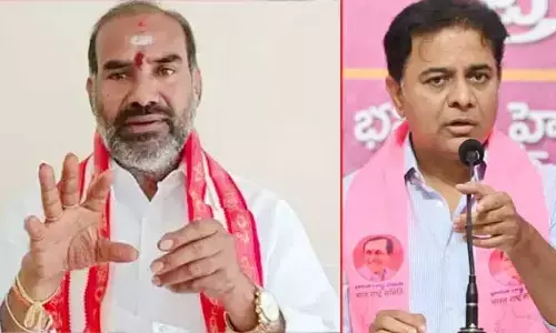 TG: కేటీఆర్‌ది థర్డ్ క్లాస్ బ్రెయిన్.. ప్రభుత్వ విప్ ఫైర్