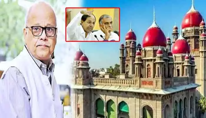 High Court: నివేదిక ఆధారంగా చర్యలు తీసుకుంటారా..? కేసీఆర్, హరీశ్ రావు పిటిషన్లపై హైకోర్టు ప్రశ్న High Court: నివేదిక ఆధారంగా చర్యలు తీసుకుంటారా..? కేసీఆర్, హరీశ్ రావు పిటిషన్లపై హైకోర్టు ప్రశ్న