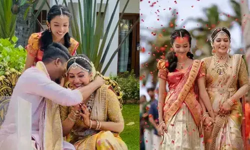 12 ఏళ్ల కూతురు ఉండగా అతడిని రెండో పెళ్లి చేసుకుని షాకిచ్చిన నటి.. చర్చనీయాంశంగా మారిన వీడియో