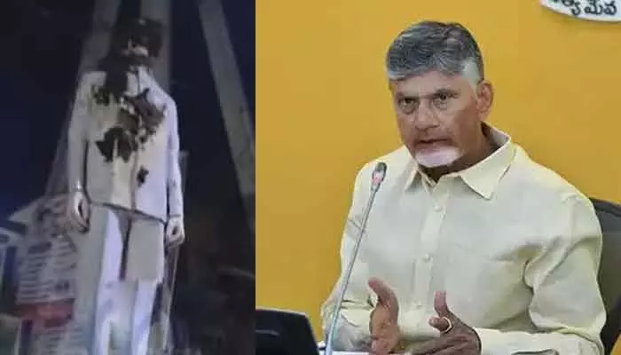 వంగవీటి రంగా విగ్రహానికి అవమానం.. సీఎం చంద్రబాబు సీరియస్ వంగవీటి రంగా విగ్రహానికి అవమానం.. సీఎం చంద్రబాబు సీరియస్