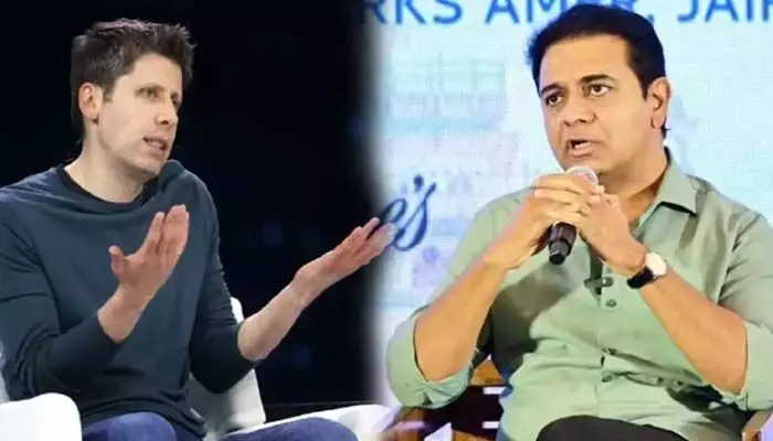 ఓపెన్ఏఐ తన కార్యక్రమాలు హైదరాబాద్నుంచి ప్రారంభించాలి : కేటీఆర్ ఓపెన్ఏఐ తన కార్యక్రమాలు హైదరాబాద్నుంచి ప్రారంభించాలి : కేటీఆర్