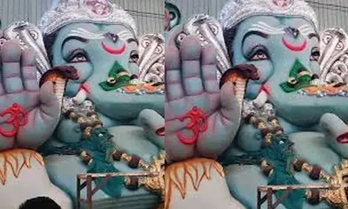 నెట్టింట ఫుల్ హల్‌చల్ చేస్తోన్న ఈ వైరల్ గణనాథుడిని చూశారా! ప్రత్యేకత ఏంటంటే?