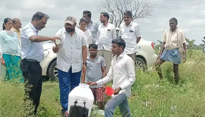 నానో యూరియా వాడకంపై రైతులకు అవగాహన