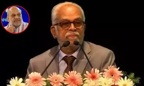 Sudarshan Reddy: సల్వాజుడుం తీర్పుపై అమిత్ షా విమర్శలు..  జస్టిస్ సుదర్శన్ రెడ్డి రియాక్షన్ ఇదే
