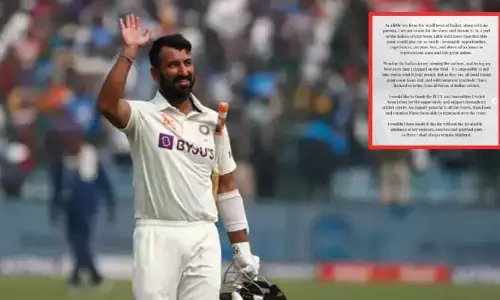 Cheteshwar Pujara: భారత క్రికెటర్ పుజారా సంచలన నిర్ణయం