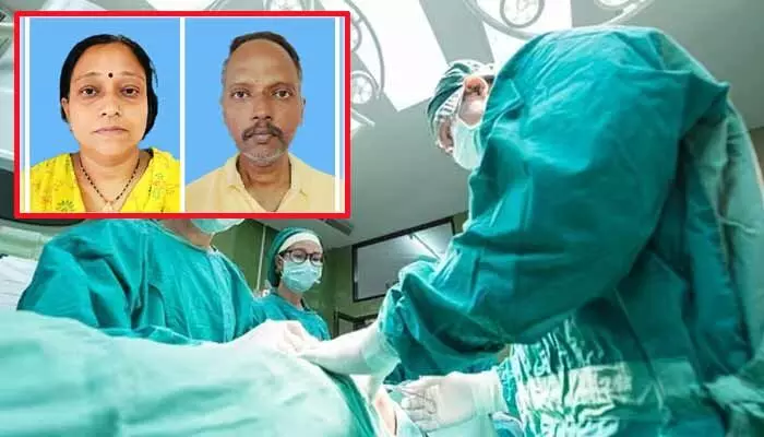 భర్తకు లివర్ దానం చేసిన భార్య.. చికిత్స అనంతరం ఇద్దరు మృతి భర్తకు లివర్ దానం చేసిన భార్య.. చికిత్స అనంతరం ఇద్దరు మృతి