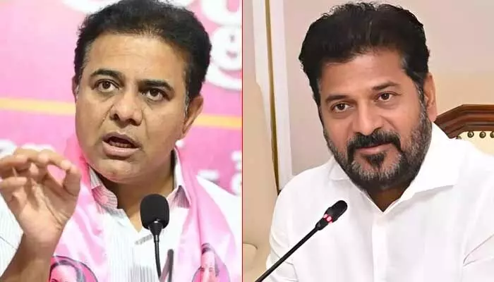 రేవంత్ తలుచుకుంటే ఆ పని ఎంతసేపు.. కేటీఆర్ కీలక వ్యాఖ్యలు రేవంత్ తలుచుకుంటే ఆ పని ఎంతసేపు.. కేటీఆర్ కీలక వ్యాఖ్యలు