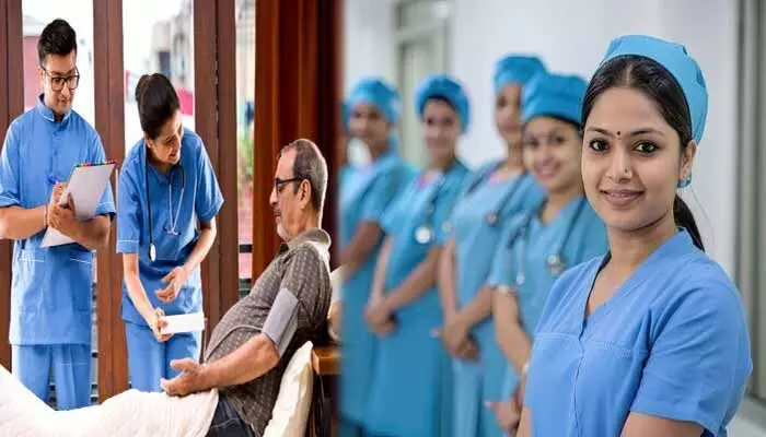 మహిళ నర్సుల కంటే పురుష నర్సులకే జీతం ఎక్కువ.. తాజా అధ్యయనంలో ఇంట్రెస్టిగ్ విషయాలు మహిళ నర్సుల కంటే పురుష నర్సులకే జీతం ఎక్కువ.. తాజా అధ్యయనంలో ఇంట్రెస్టిగ్ విషయాలు