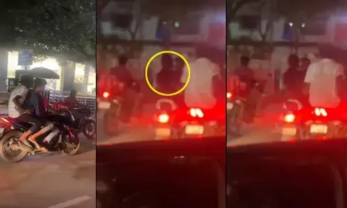 బైక్‌పై అమ్మాయిలను ఫాలో అవుతూ వేధింపులు..! నగరంలో రెచ్చిపోయిన ఆకతాయిలు