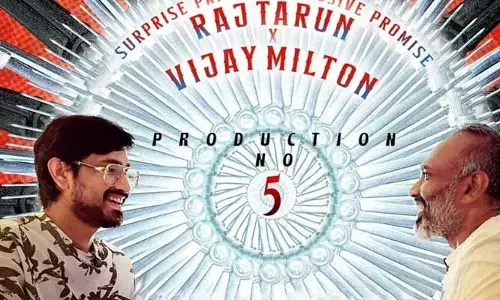 రాజ్ తరుణ్- విజయ్ మిల్టన్ సినిమా టైటిల్ అనౌన్స్‌మెంట్‌కు మహూర్తం ఫిక్స్..