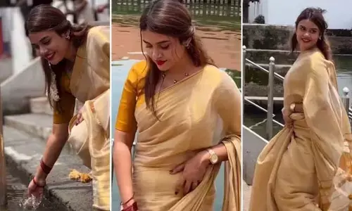 ఆలయంలో ఇన్ఫ్లుయెన్సర్ అతి చేష్టలు.. 18 పూజలతో శుద్ధి చేసిన అర్చకులు
