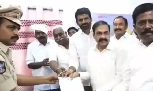 పోలీసులపై దురుసు ప్రవర్తన... స్పీకర్ అయ్యన్నపై కాకాణి ఫిర్యాదు