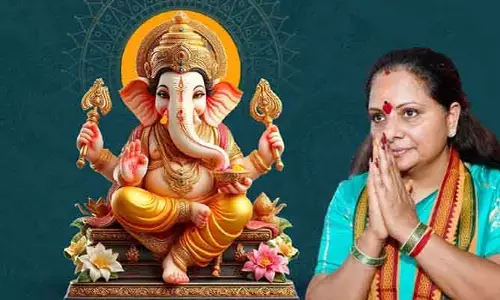 ప్రతి పనిలో విజయం సిద్ధించాలి.. వినాయక చవితి విషెస్ చెప్పిన MLC కవిత