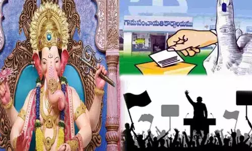 local body polls: పండగ ఖర్చు మాదే!.. స్థానిక ఎన్నికల వేళ తెలంగాణ పల్లెల్లో  లీడర్ల  హామీల వర్షం