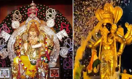 Golden Ganesha: 70 కేజీలతో బంగారు వినాయకుడి వీడియో వైరల్.. అసలు ట్విస్ట్ ఇదే!