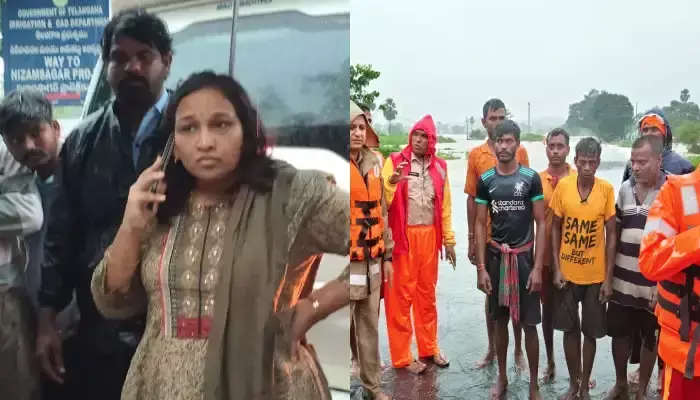 క్లౌడ్ బరస్ట్...కామారెడ్డికి నిలిచిపోయిన రాకపోకలు