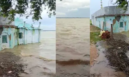 కట్ట తెగితే మూడు ఊర్లకు ప్రమాదం.. ఆందోళనలో స్థానికులు (Video)