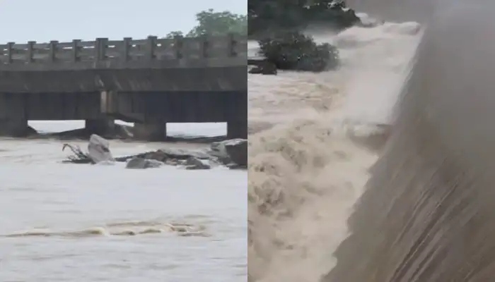 మాచారెడ్డిలో జలప్రళయం.. ప్రమాదకరస్థాయిలో ఎగువ మానేరు డ్యాం