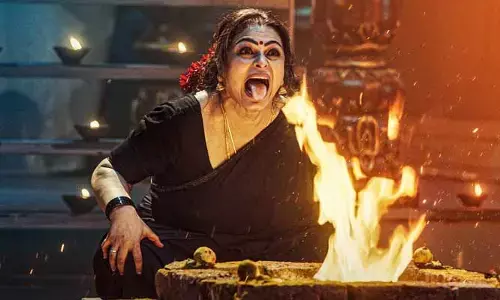 ‘జటాధర’ సినిమాలో విలన్‌గా సూపర్ స్టార్ మరదలు.. పవర్ ఫుల్ పోస్టర్ విడుదల