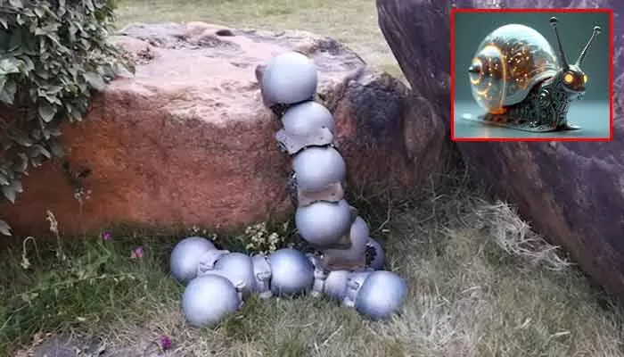 Snail Robot : అచ్చం నత్తలా నడిచే చిన్ని రోబోట్.. ఇది చేసే పనులు తెలిస్తే ఆశ్చర్యపోవాల్సిందే..! Snail Robot : అచ్చం నత్తలా నడిచే చిన్ని రోబోట్.. ఇది చేసే పనులు తెలిస్తే ఆశ్చర్యపోవాల్సిందే..!