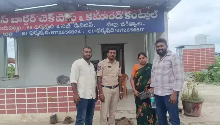 సెల్యూట్ పోలీస్..ఆత్మహత్య చేసుకునే మహిళను కాపాడి సెల్యూట్ పోలీస్..ఆత్మహత్య చేసుకునే మహిళను కాపాడి