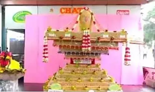 వావ్... రెండు టన్నుల గణపతి లడ్డూ .. ఎక్కడంటే?