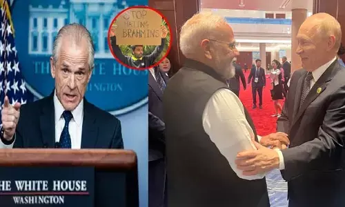 US vs Bharath: రష్యా చమురుతో బ్రాహ్మణులకు లాభాలు.. రాజకీయ దుమారం రేపుతున్న ట్రంప్ సలహాదారు వ్యాఖ్యలు